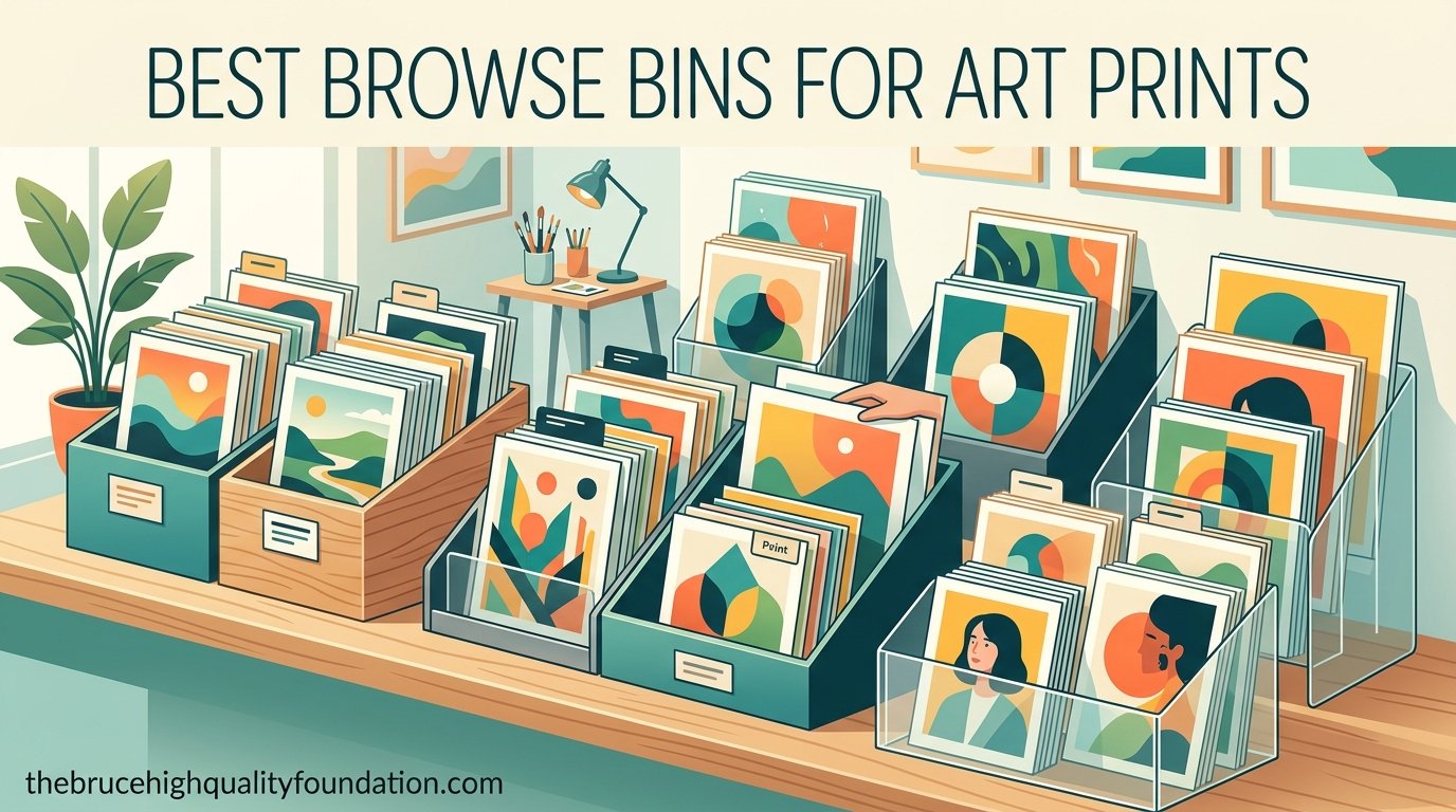 best browse bins for art prints