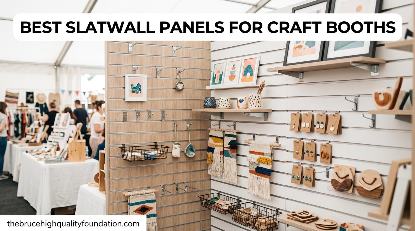 best slatwall panels for craft booths