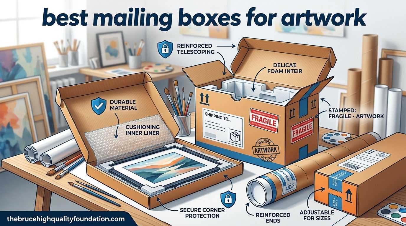 best mailing boxes for artwork