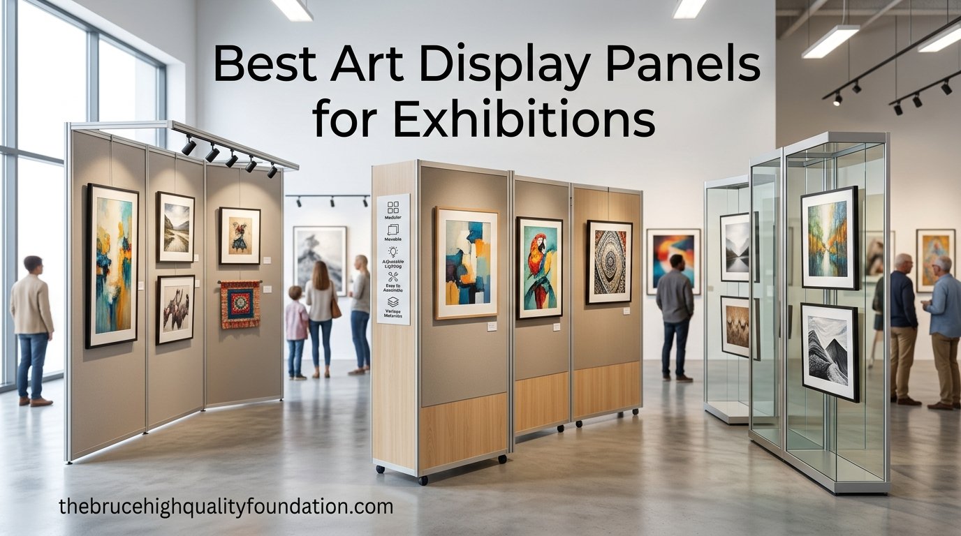 best art display panels for exhibitions