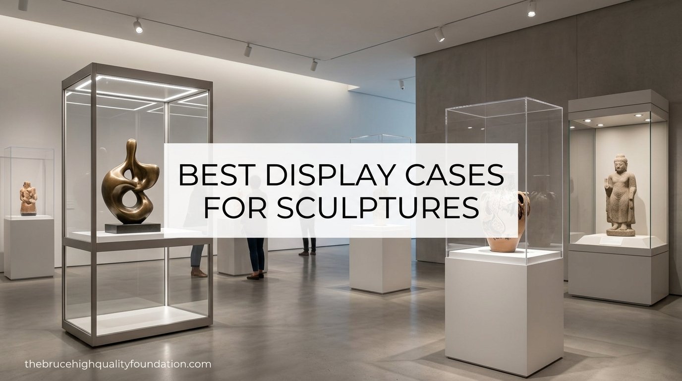 best display cases for sculptures