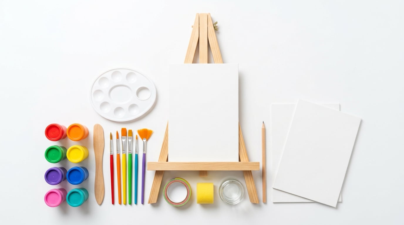 best easel paint sets for kids