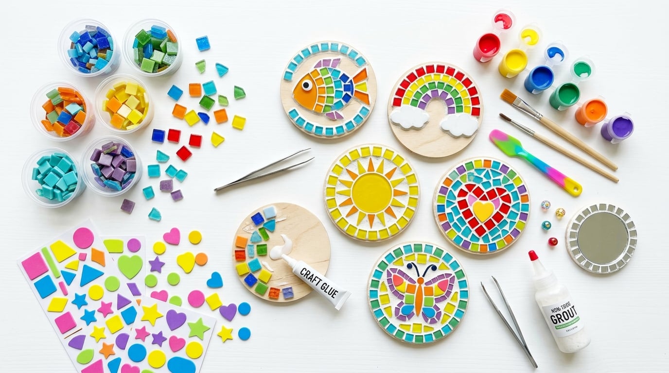 best mosaic craft kits for kids