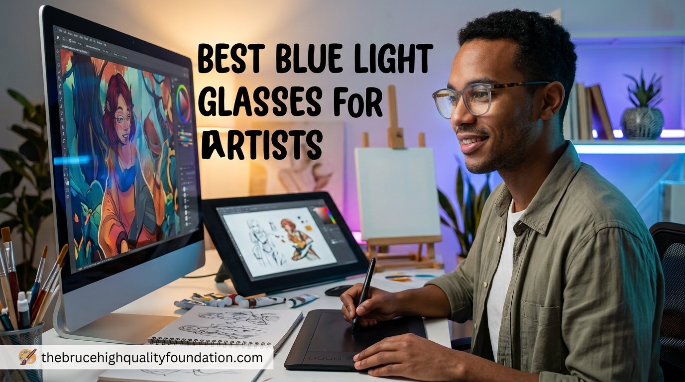 best blue light glasses for artists