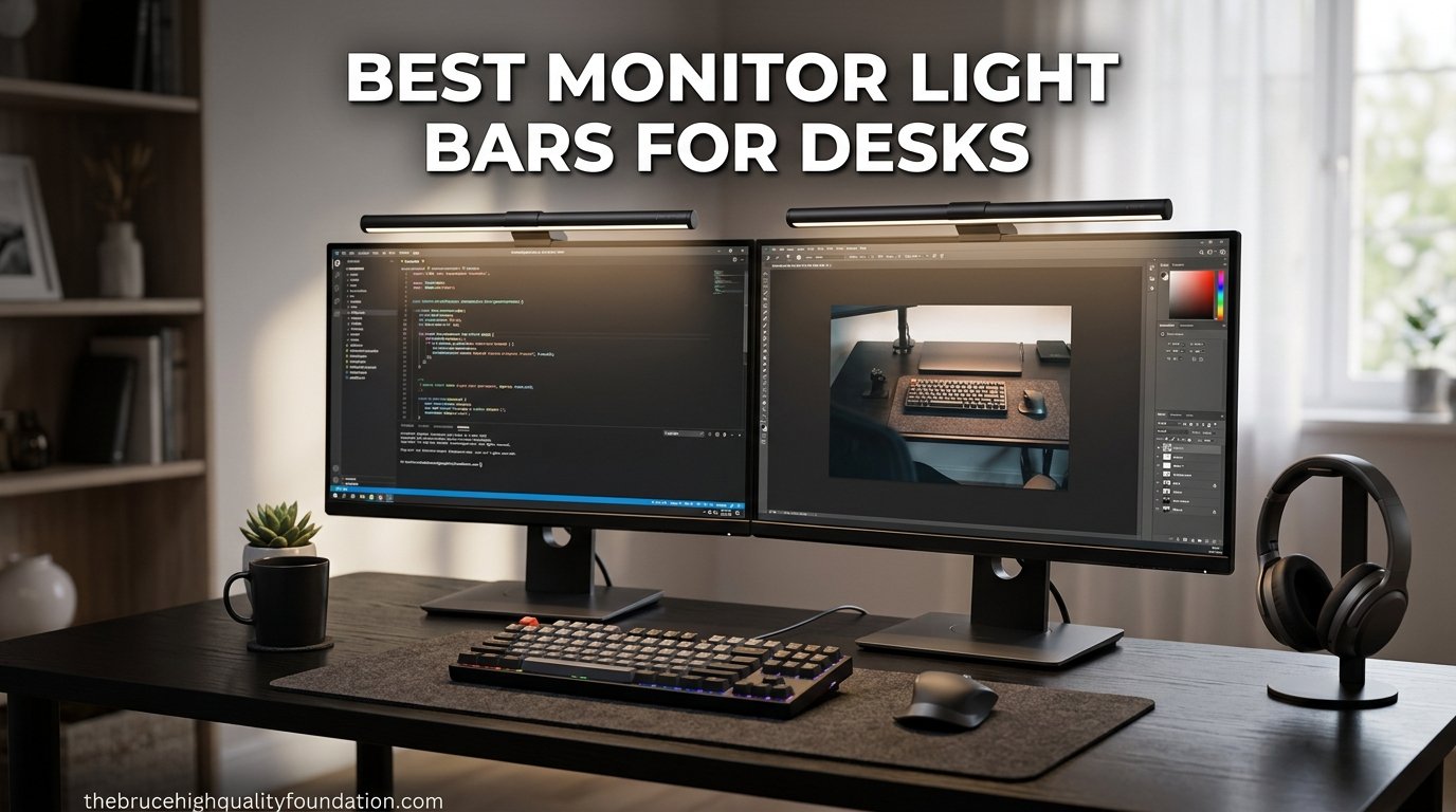best monitor light bars for desks