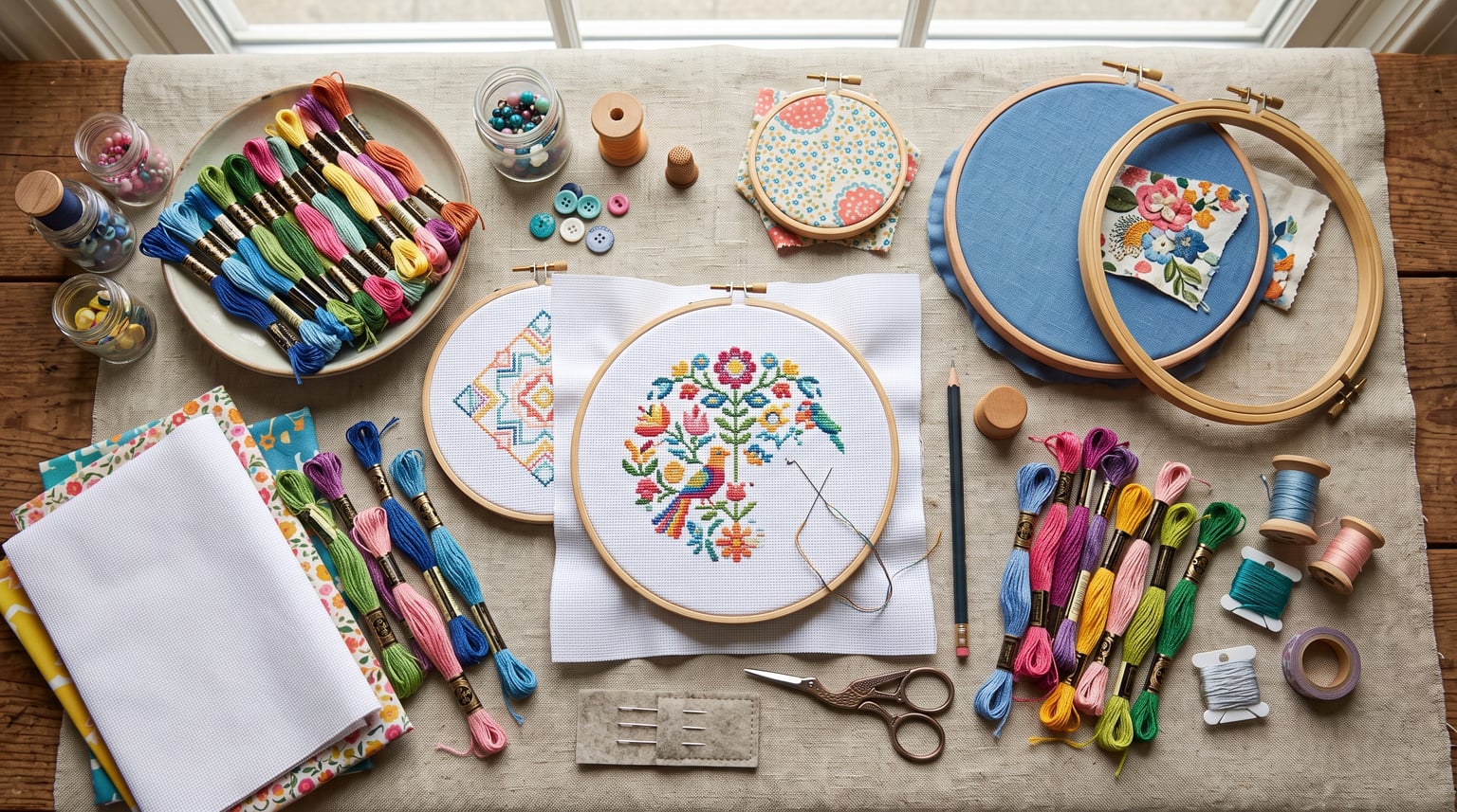 best cross stitch hoops for beginners