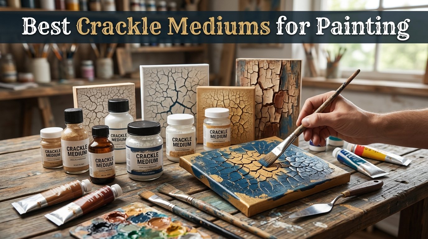 best crackle mediums for painting