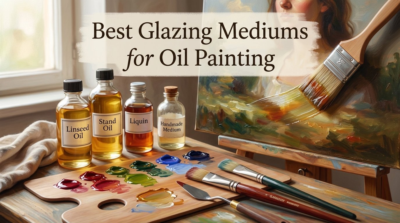 best glazing mediums for oil painting