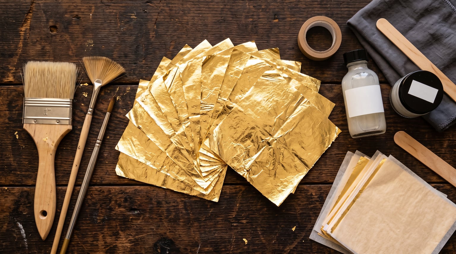 best imitation gold leaf for gilding
