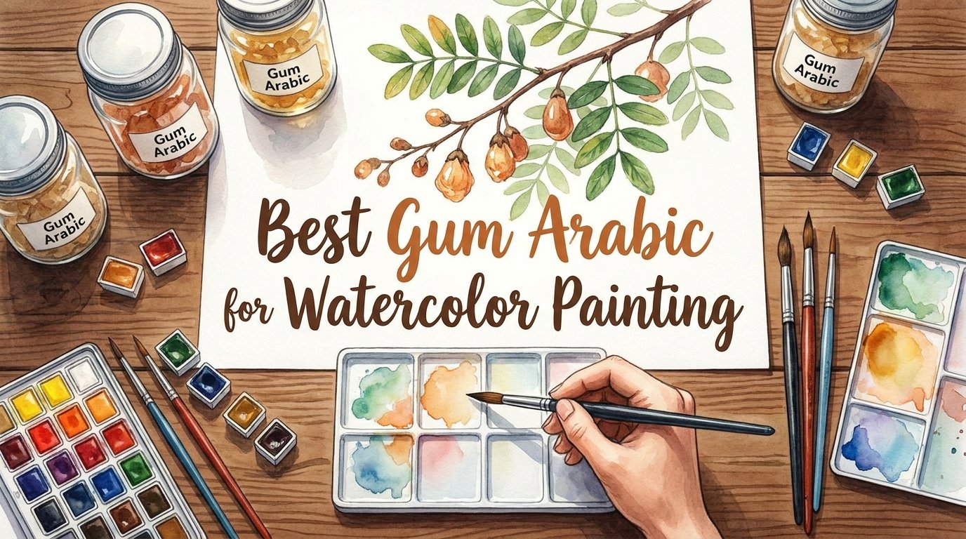 best gum arabic for watercolor painting