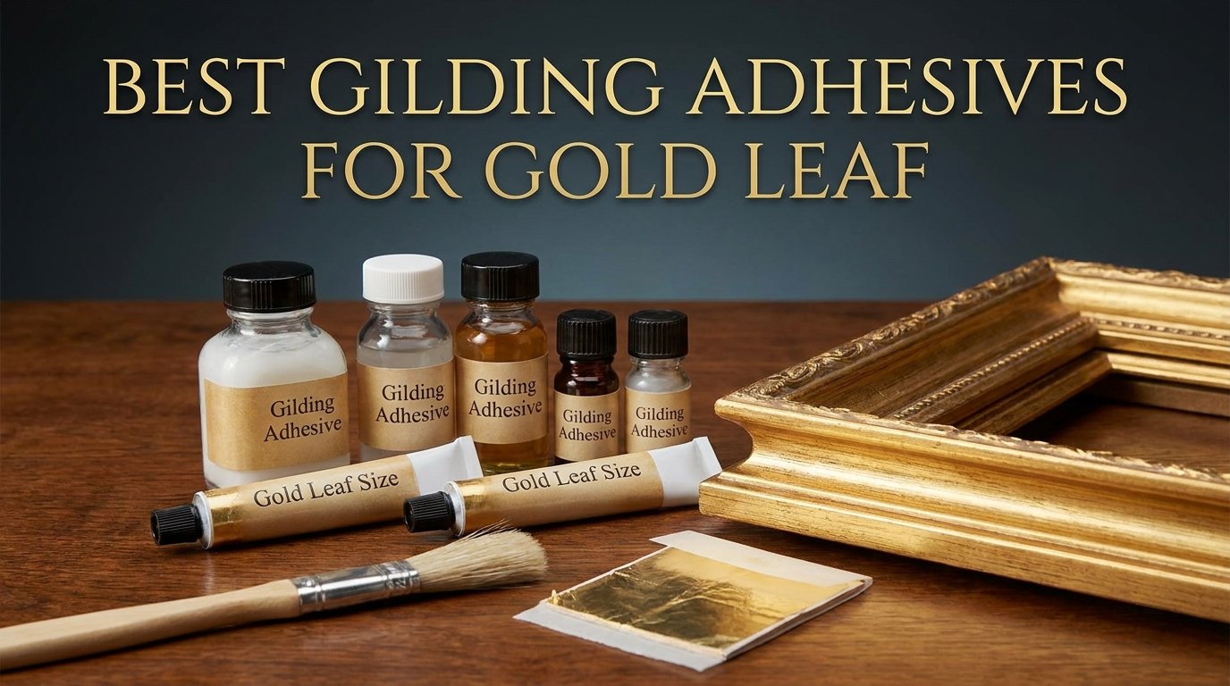 best gilding adhesives for gold leaf