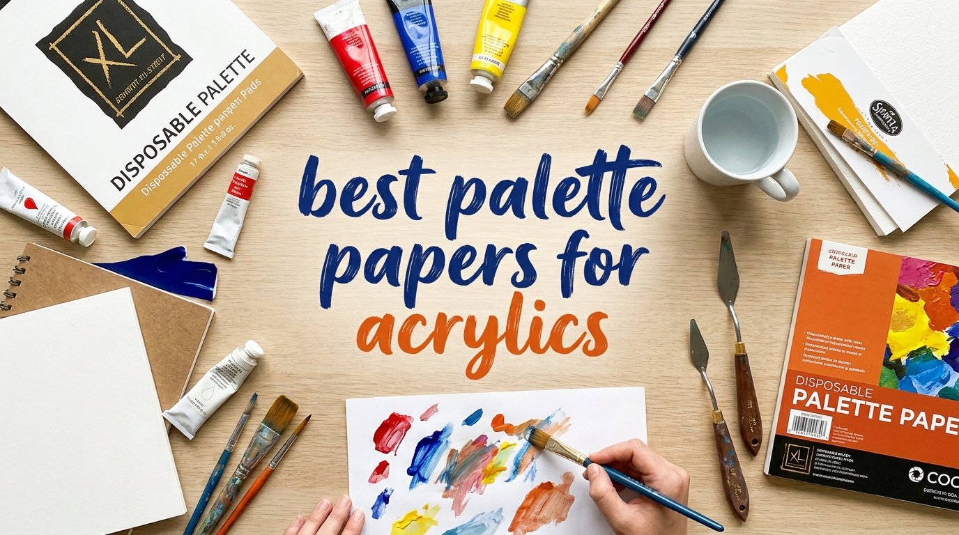 best palette papers for acrylics