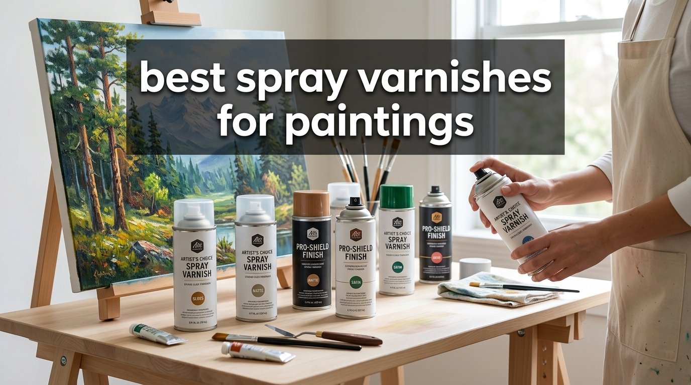best spray varnishes for paintings