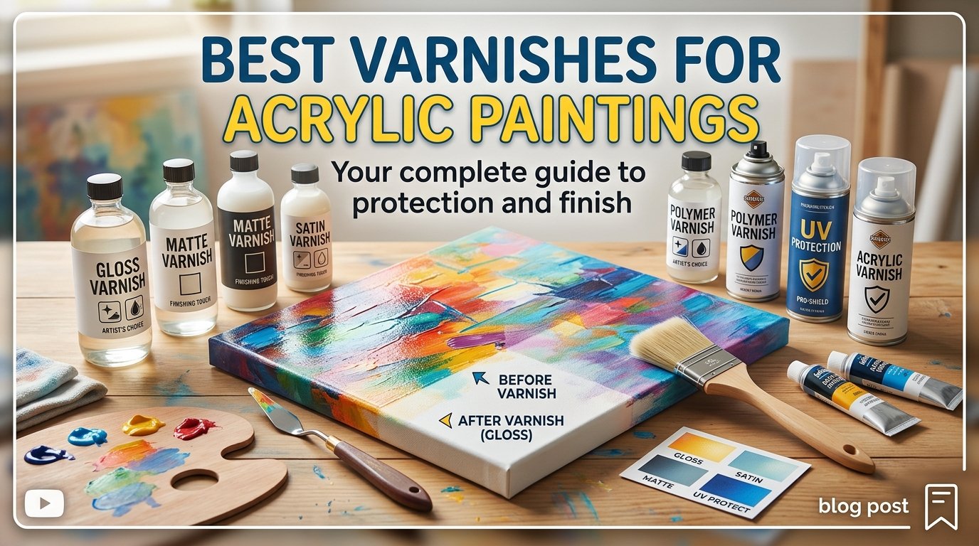 best varnishes for acrylic paintings