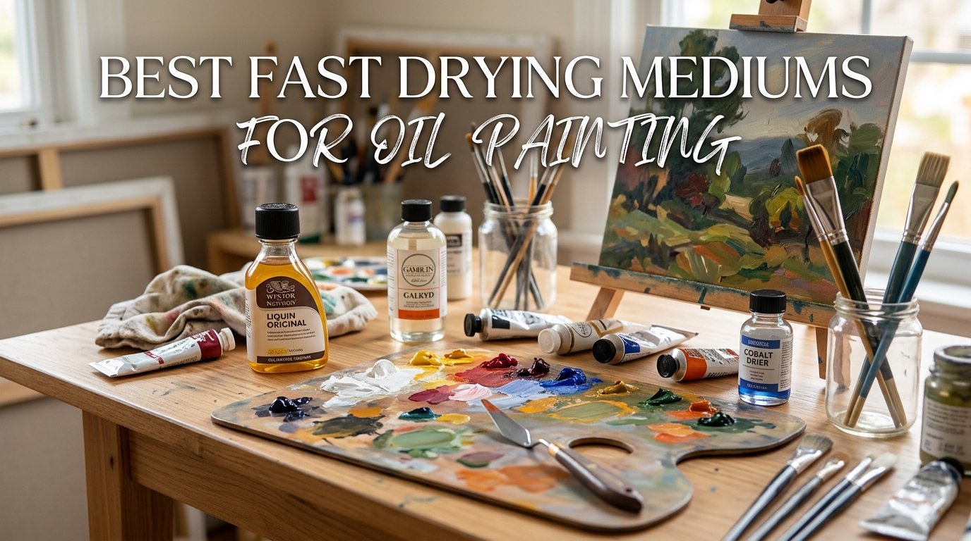 best fast drying mediums for oil painting