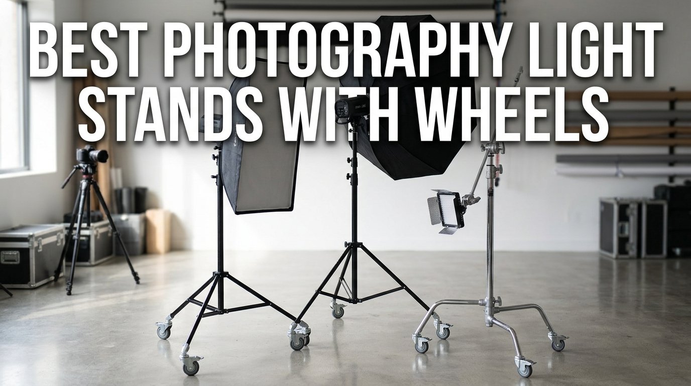best photography light stands with wheels