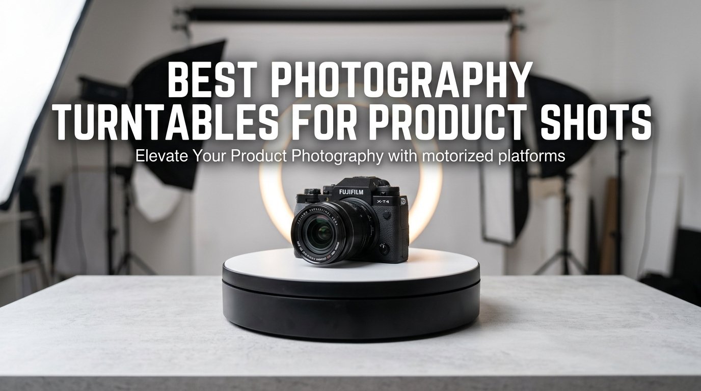 best photography turntables for product shots