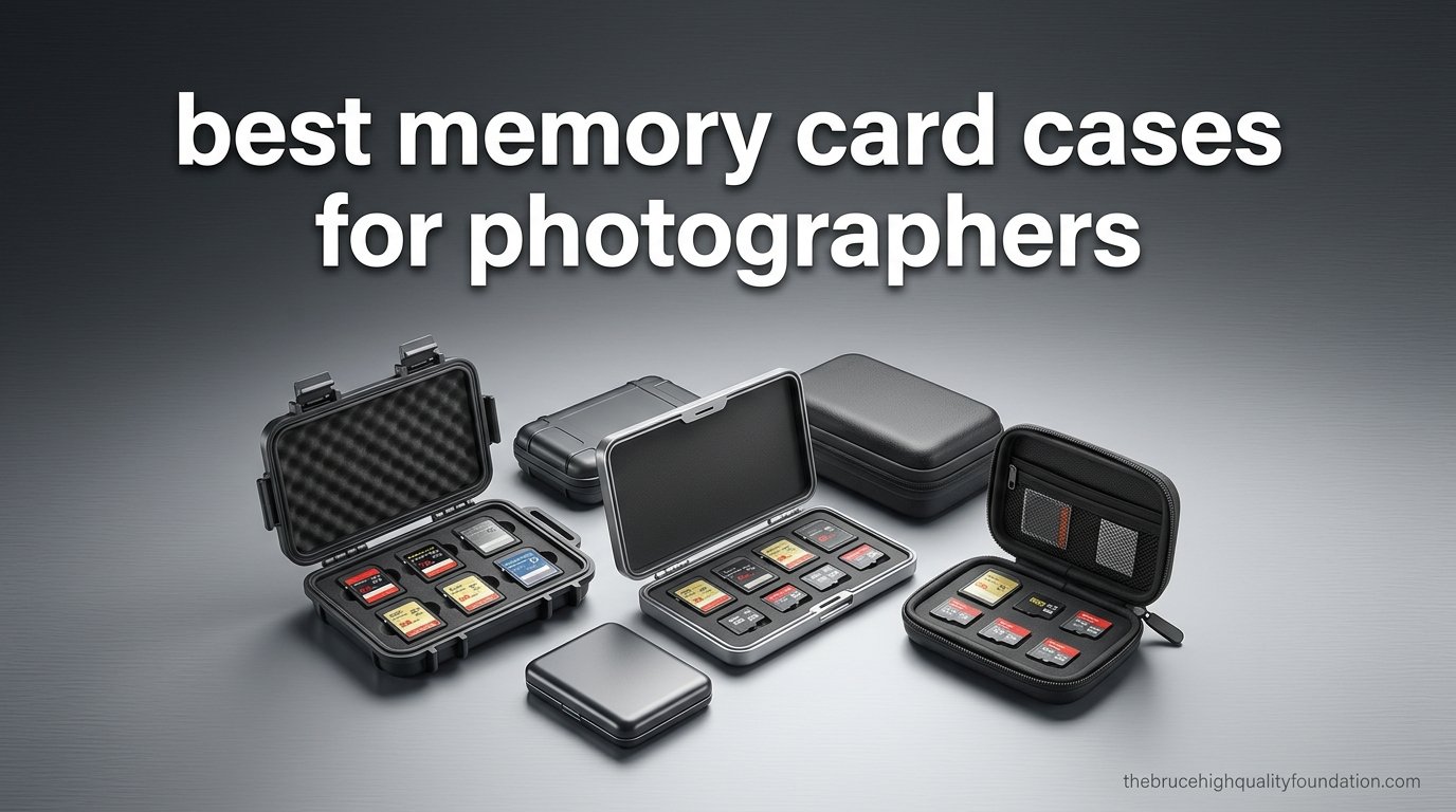 best memory card cases for photographers