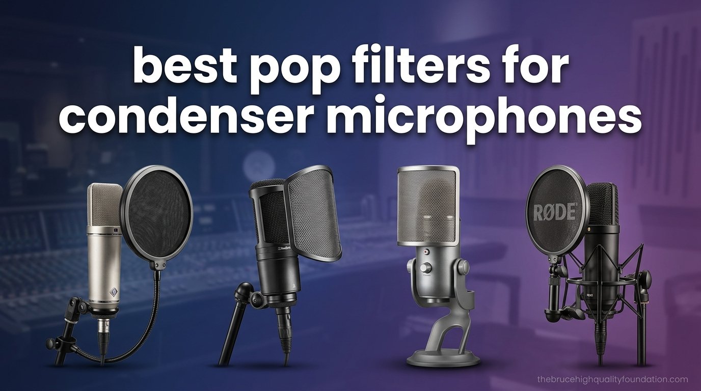 best pop filters for condenser microphones