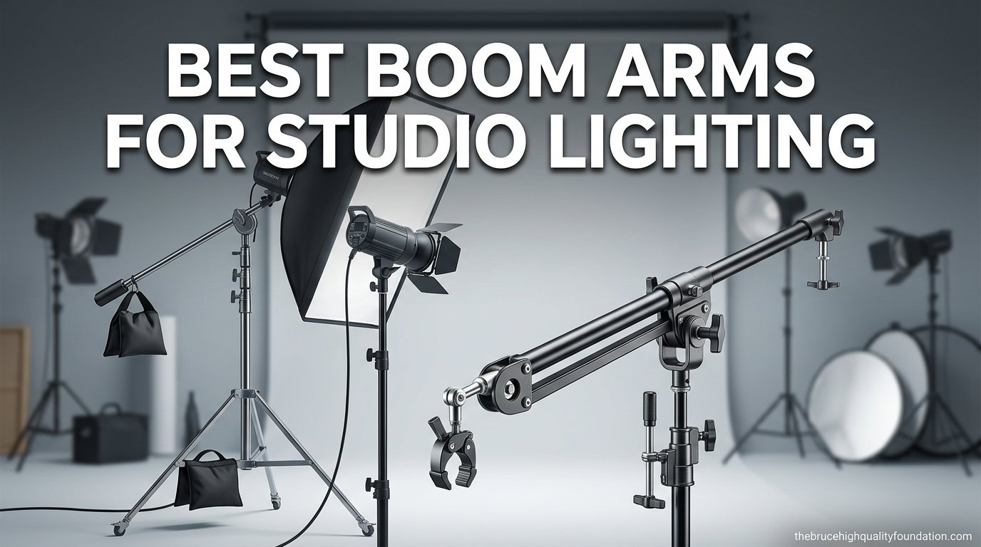 best boom arms for studio lighting