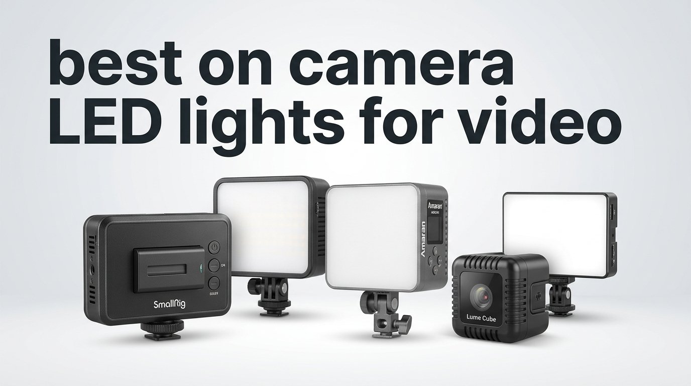 best on camera LED lights for video