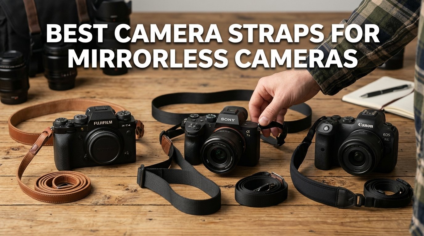 best camera straps for mirrorless cameras