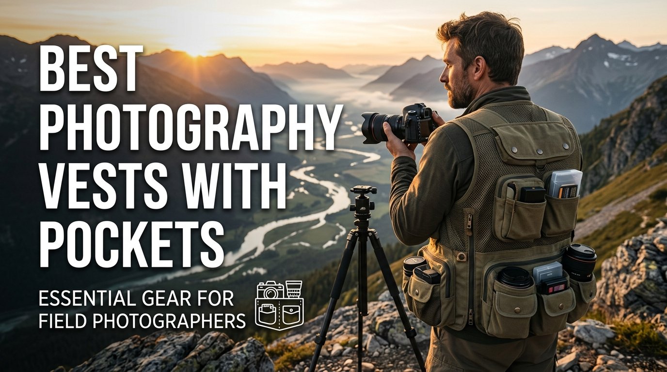 best photography vests with pockets