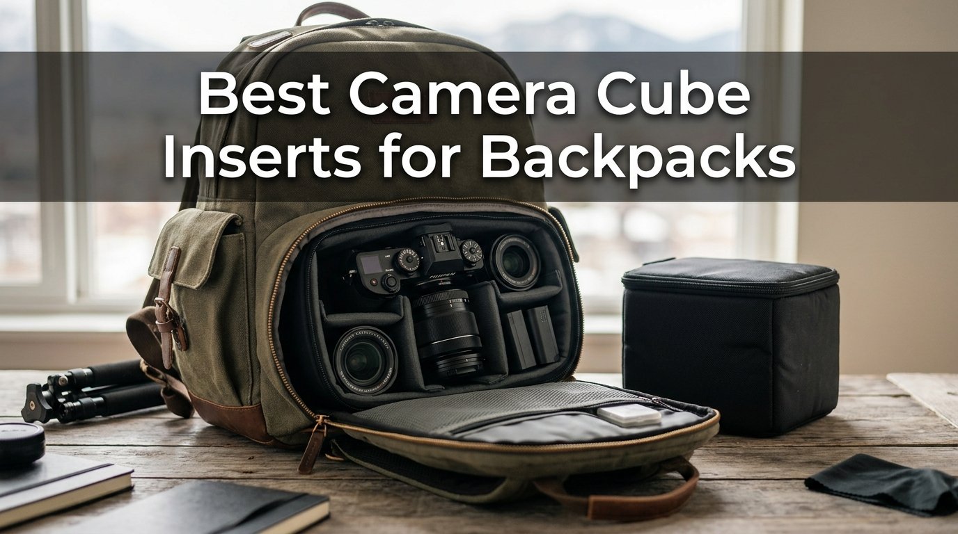 best camera cube inserts for backpacks