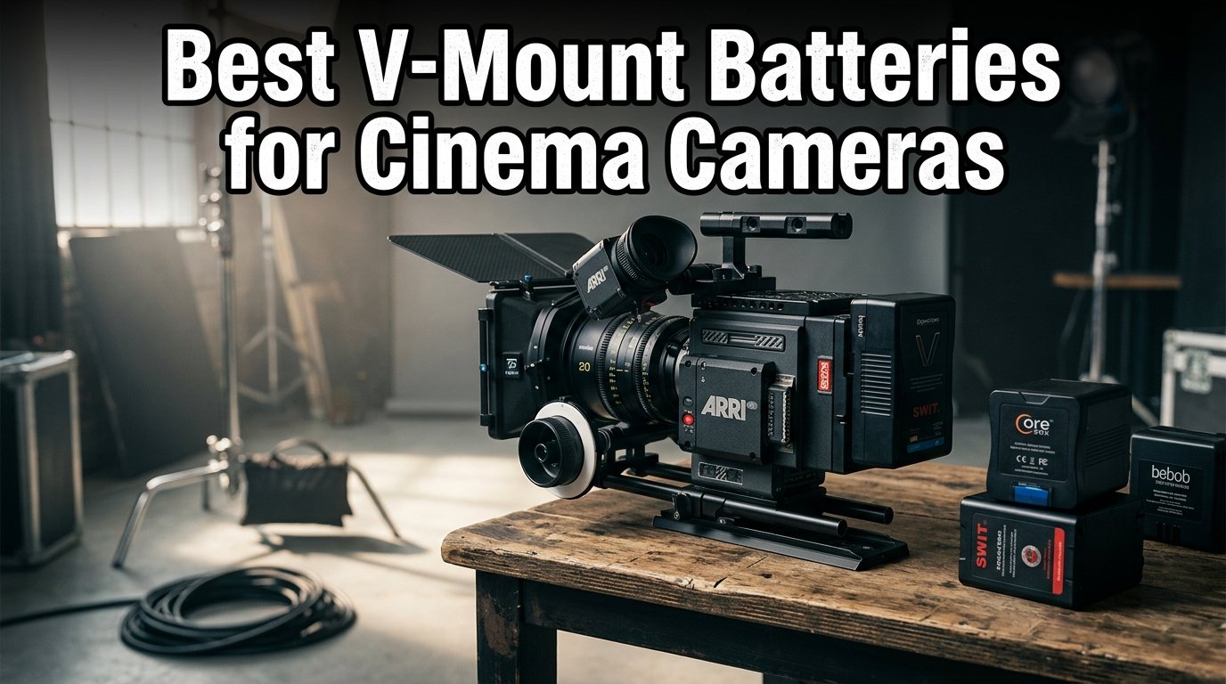 best v-mount batteries for cinema cameras