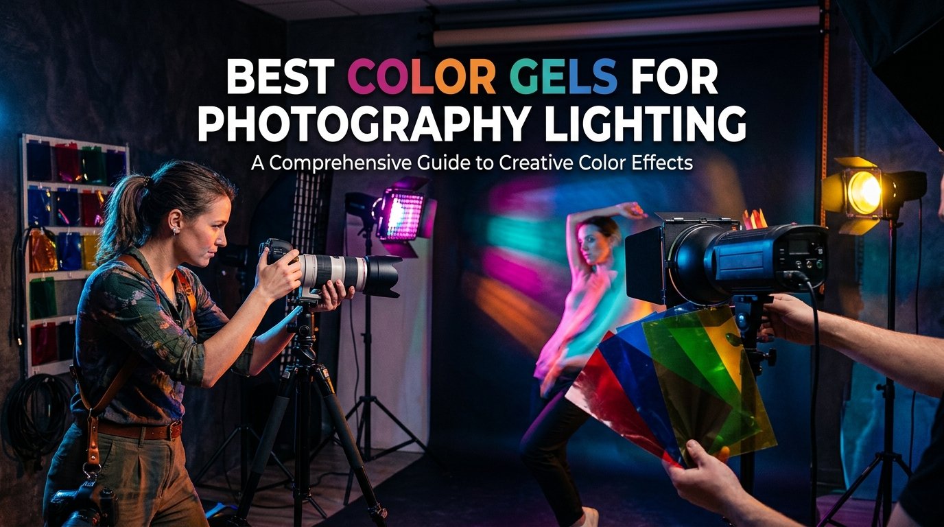 best color gels for photography lighting