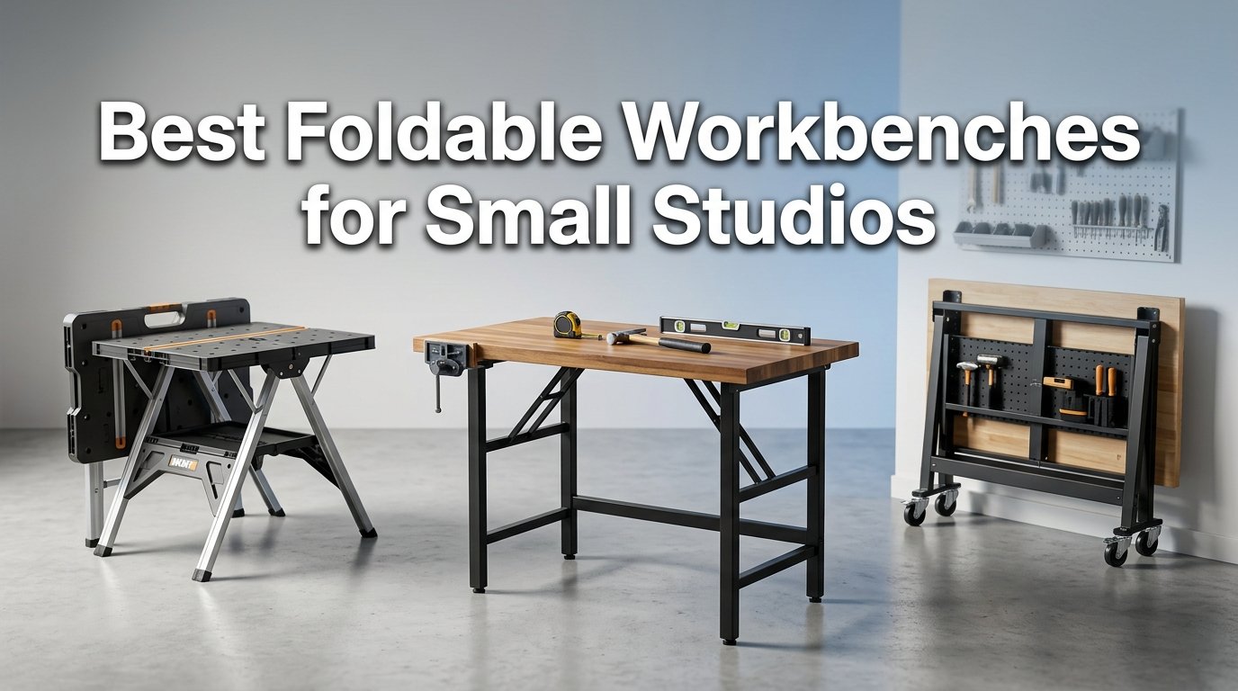 best foldable workbenches for small studios