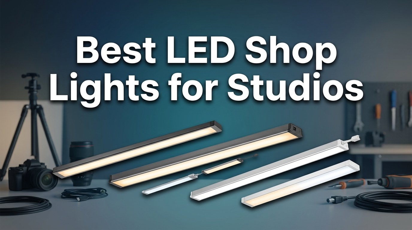 best LED shop lights for studios