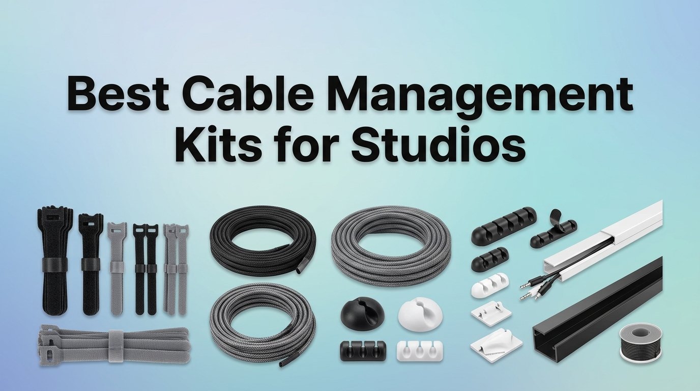 best cable management kits for studios