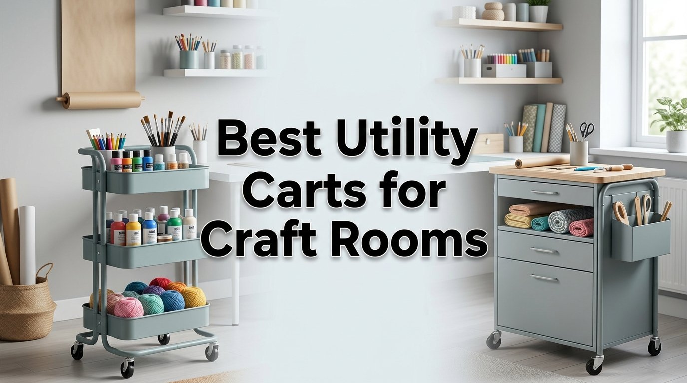 best utility carts for craft rooms