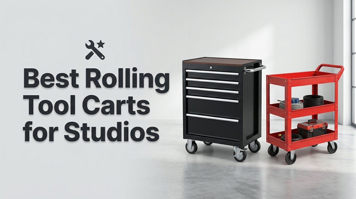 best rolling tool carts for studios