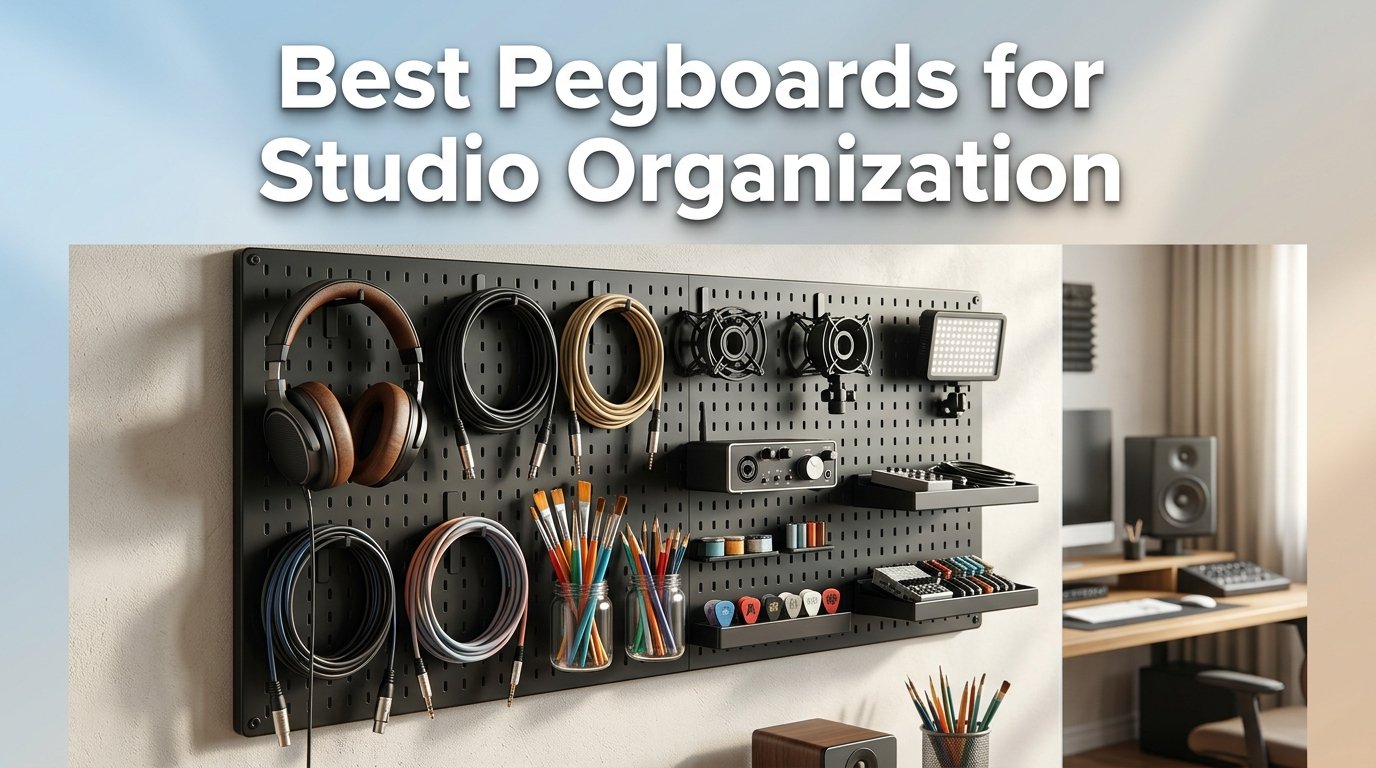 best pegboards for studio organization