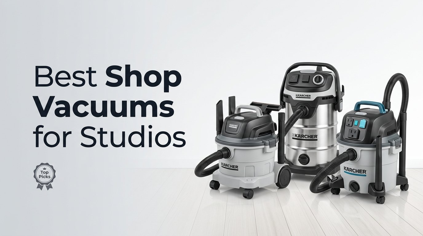 best shop vacuums for studios