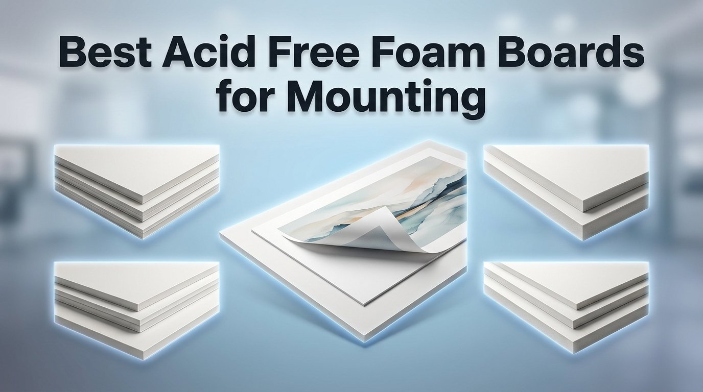 best acid free foam boards for mounting