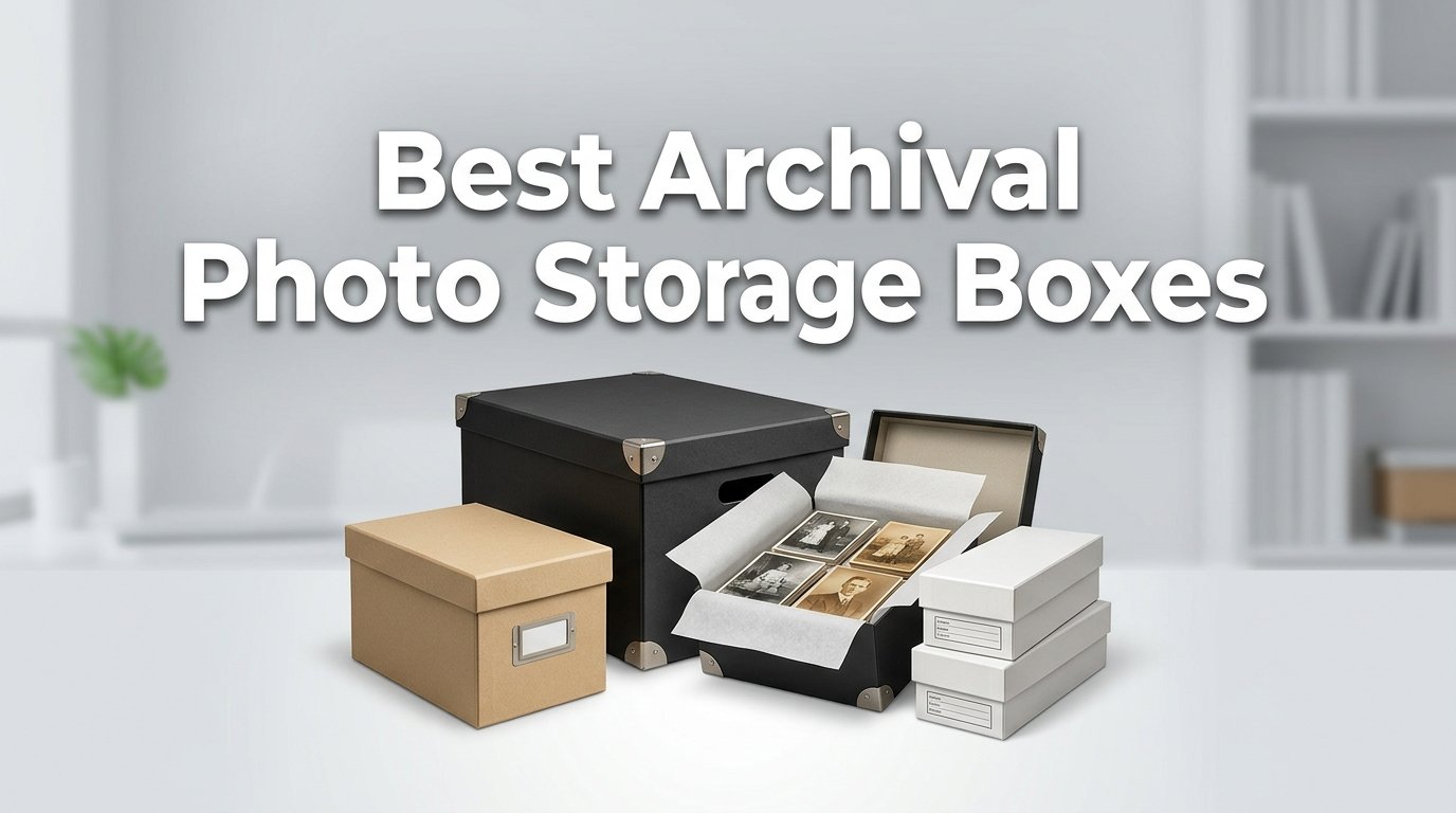 best archival photo storage boxes