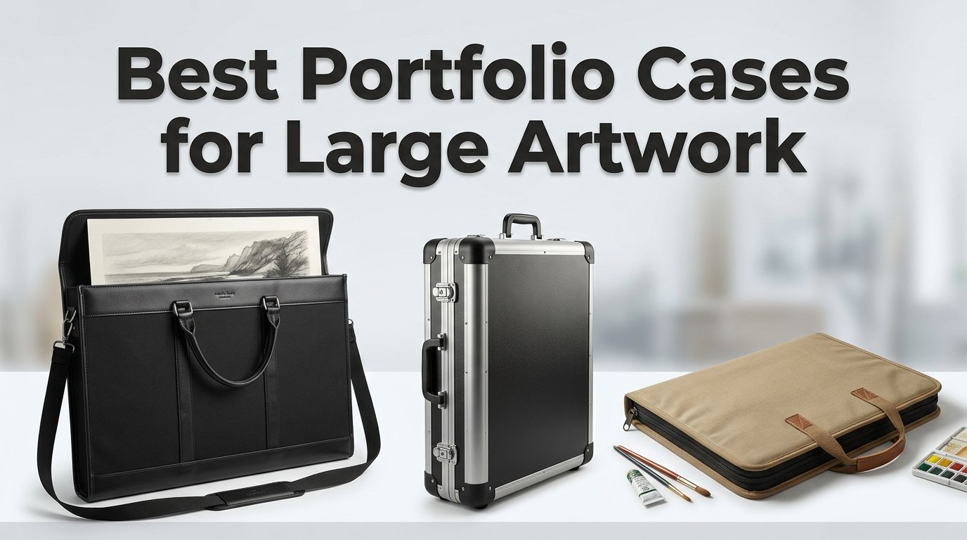 best portfolio cases for large artwork