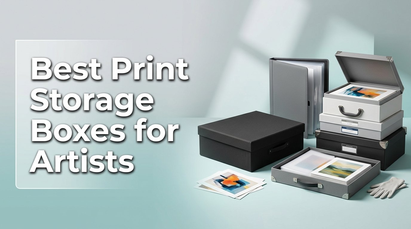 best print storage boxes for artists