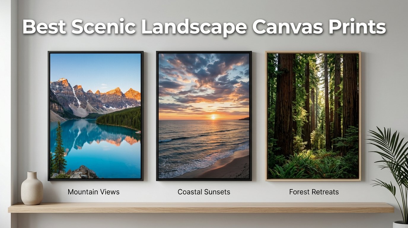 best scenic landscape canvas prints