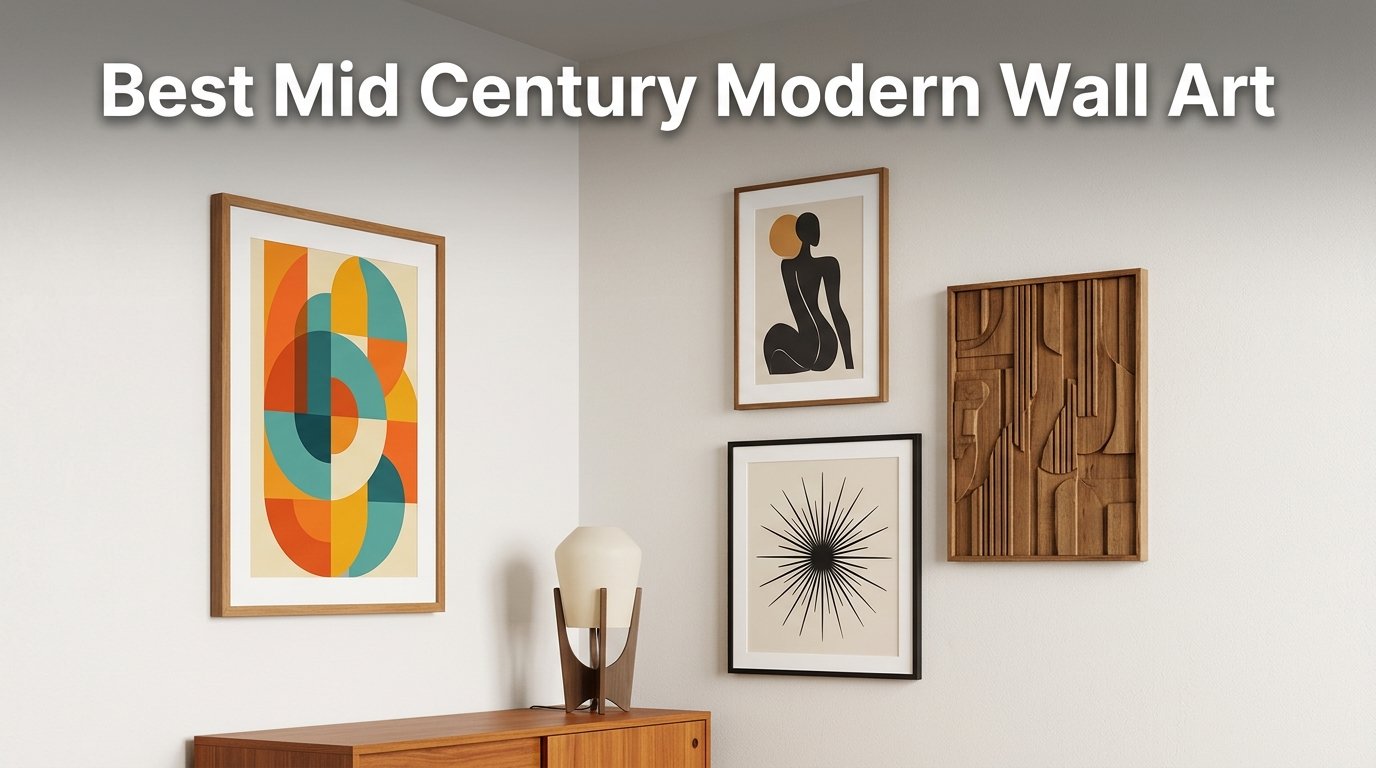 best mid century modern wall art