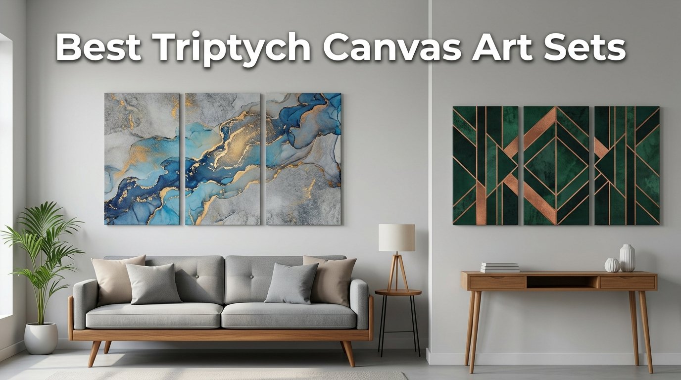 best triptych canvas art sets