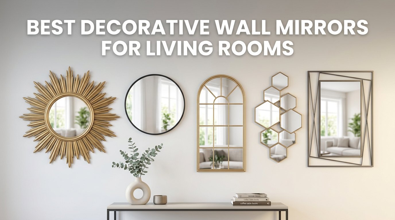 best decorative wall mirrors for living rooms