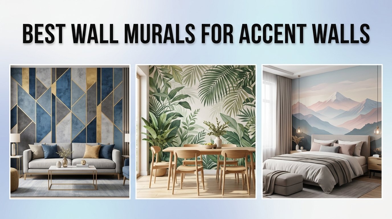 best wall murals for accent walls