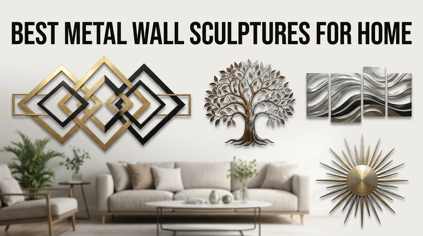 best metal wall sculptures for home