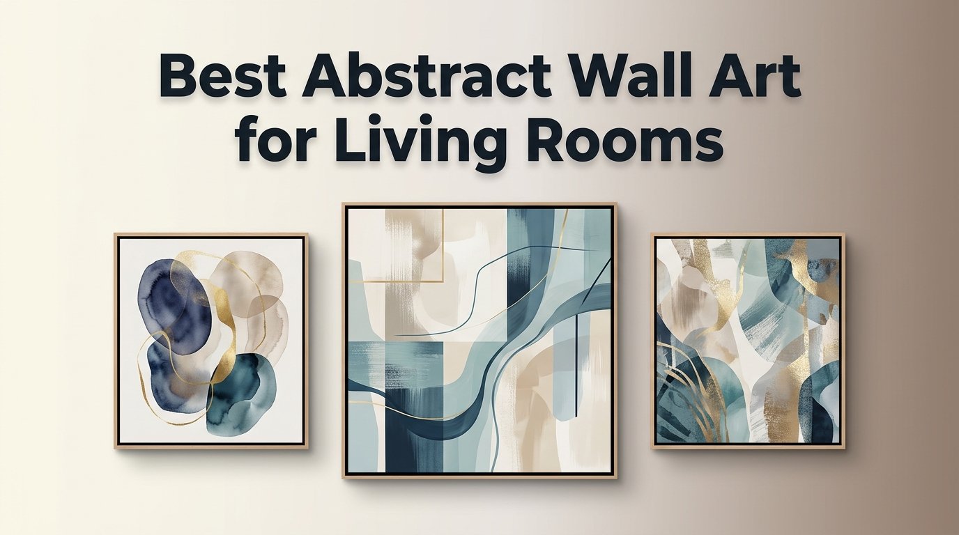 best abstract wall art for living rooms