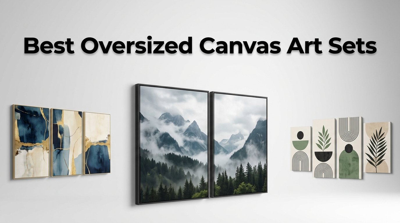 best oversized canvas art sets