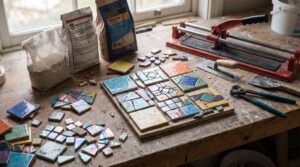 the basics of mosaic making at home